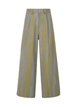 COTTON JACQUARD、メンズ_パンツ、カーキ