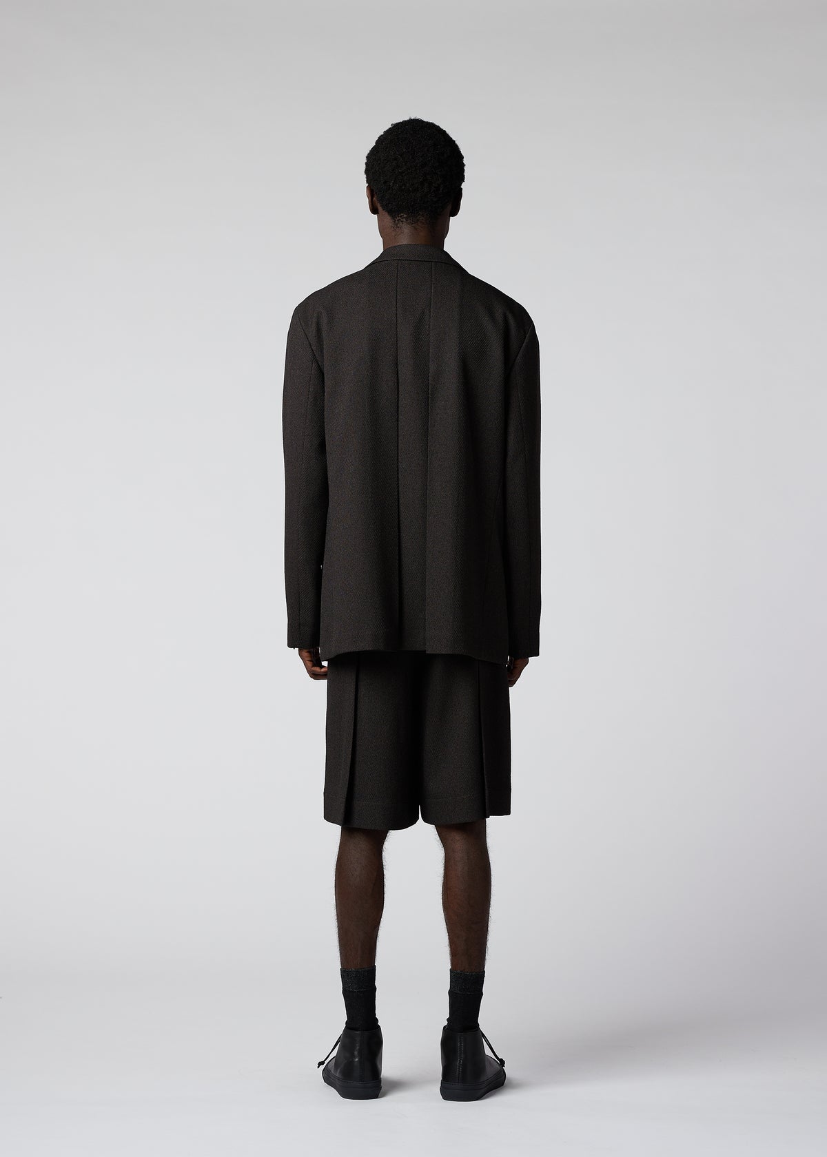 WOOL LIKE TWEED、メンズ_パンツ、着用画像3