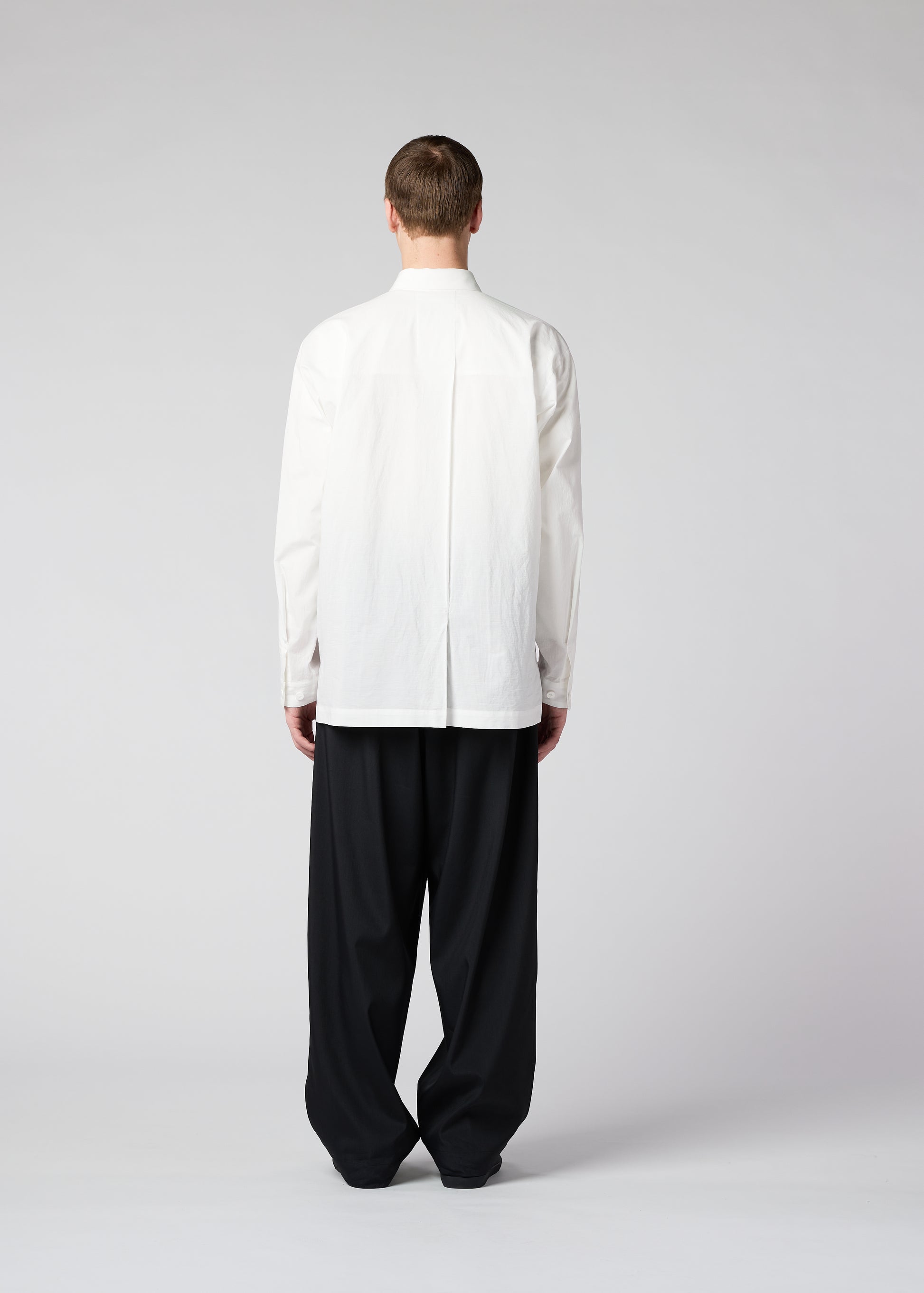 WHITE SHIRT、メンズ_トップス_シャツ、着用画像3