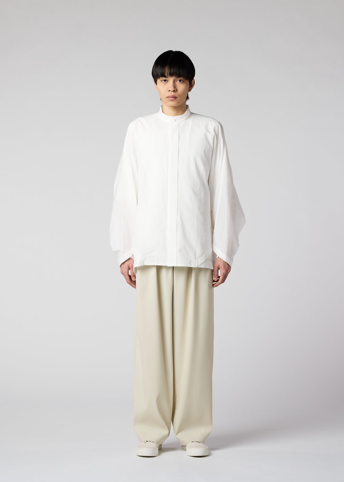 WHITE SHIRT、メンズ_トップス_シャツ、着用画像1
