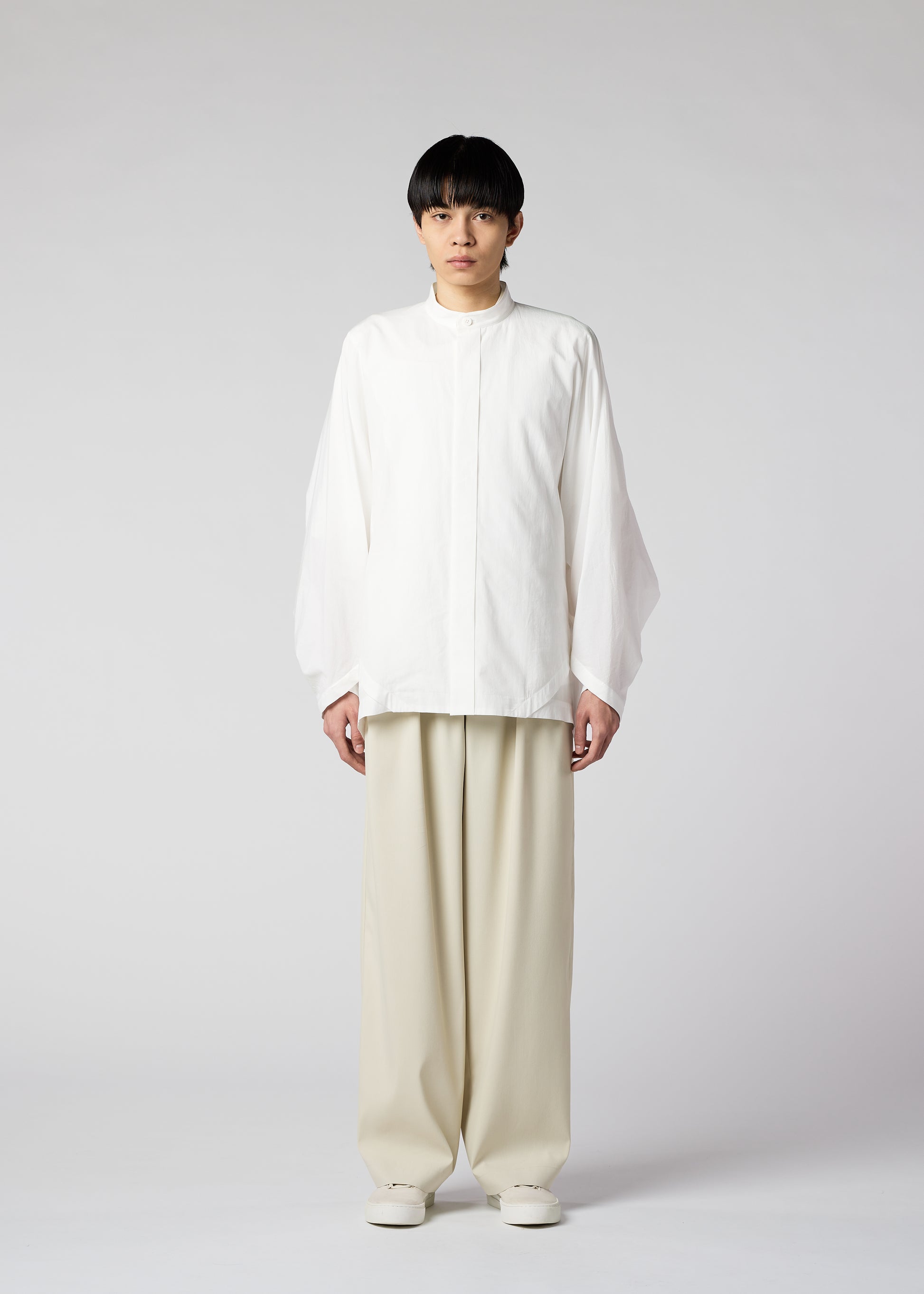WHITE SHIRT、メンズ_トップス_シャツ、着用画像1