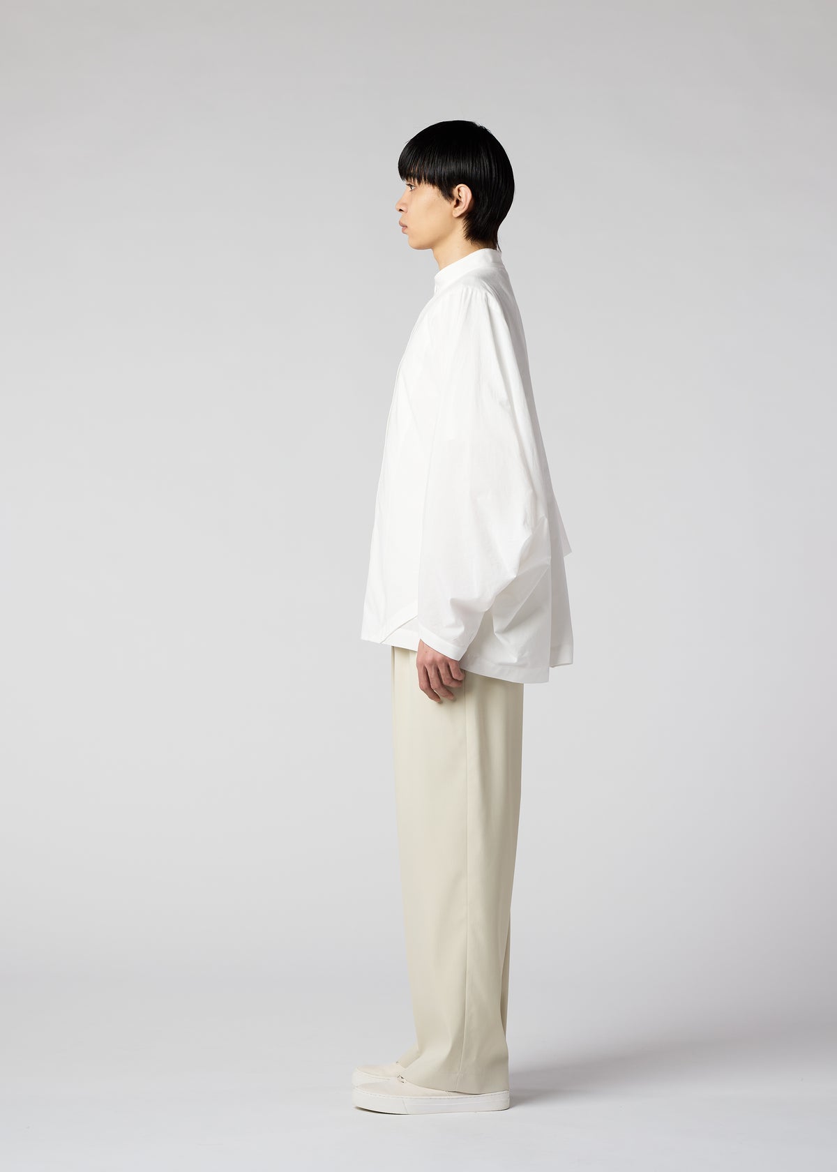 WHITE SHIRT、メンズ_トップス_シャツ、着用画像2