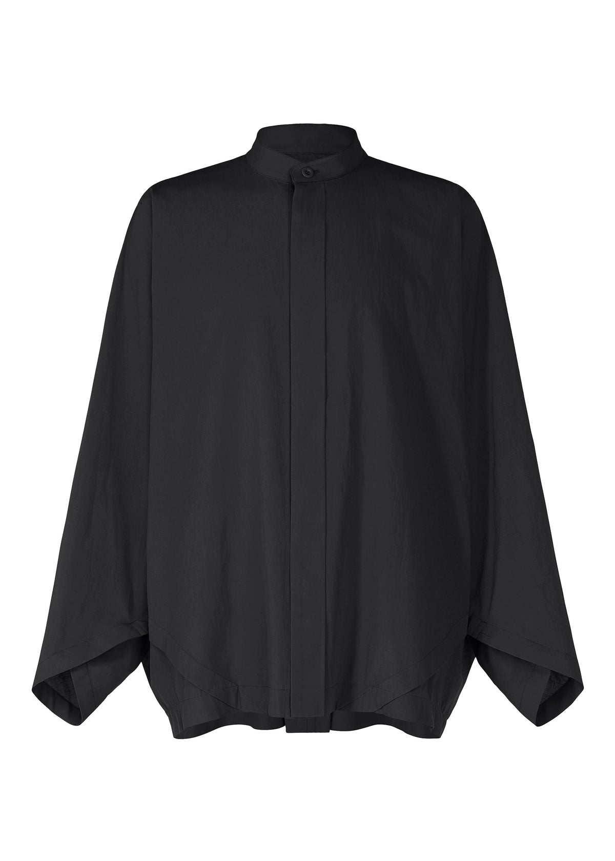 WHITE SHIRT、メンズ_トップス_シャツ、ブラック