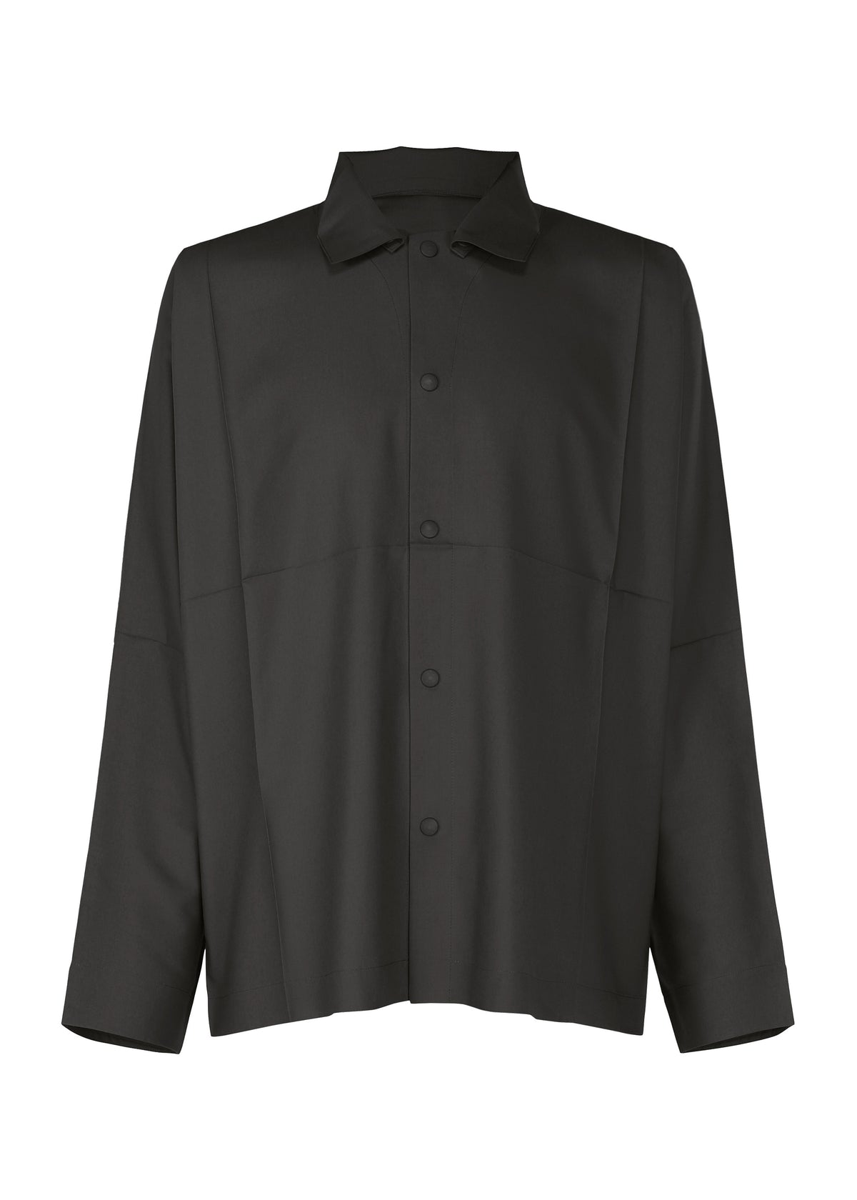 COMPACT SHIRT、メンズ_トップス_シャツ、ブラック