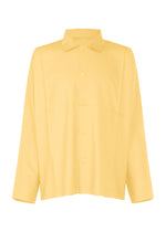 COMPACT SHIRT、メンズ_トップス_シャツ、イエロー
