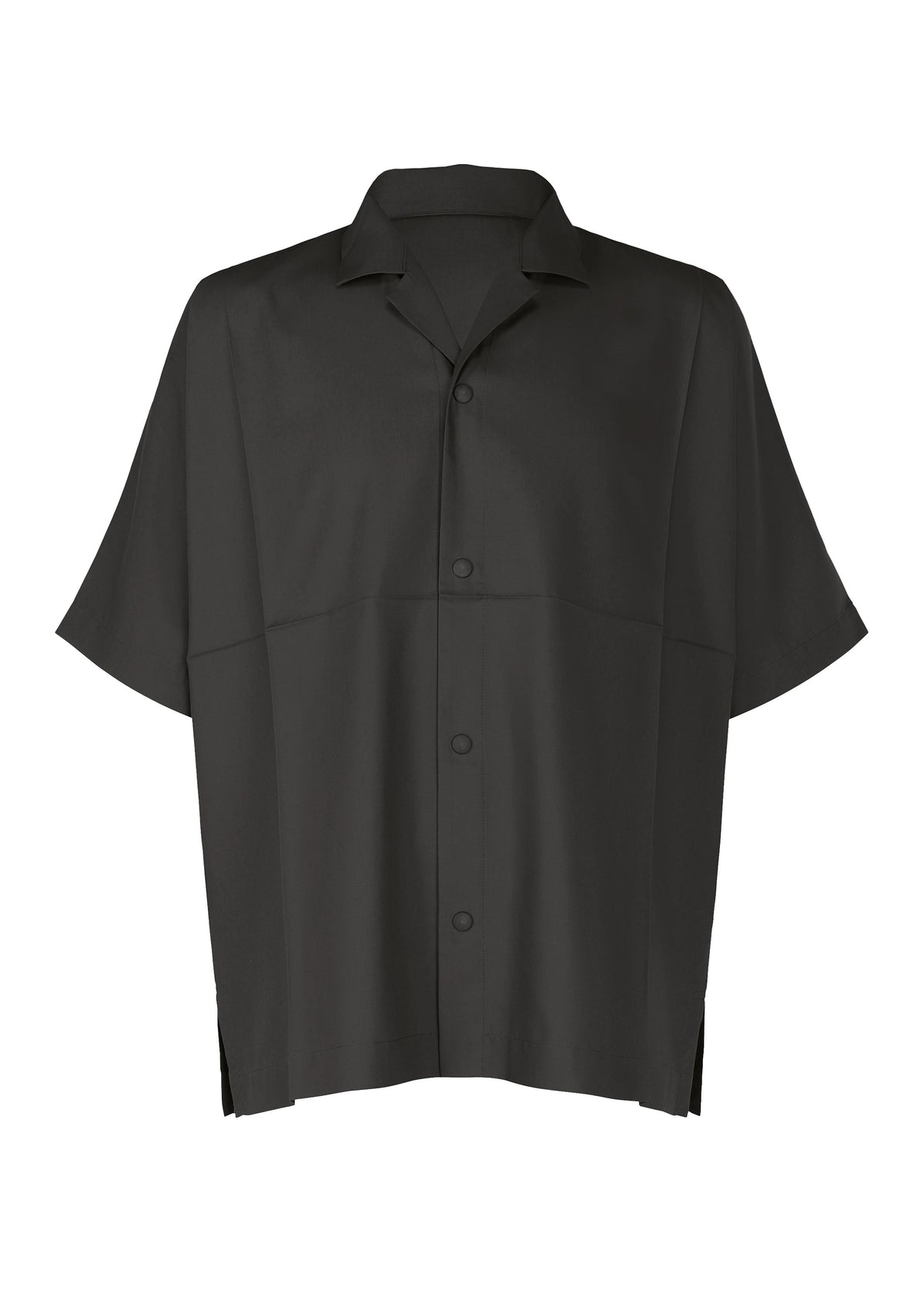 COMPACT SHIRT、メンズ_トップス_シャツ、ブラック