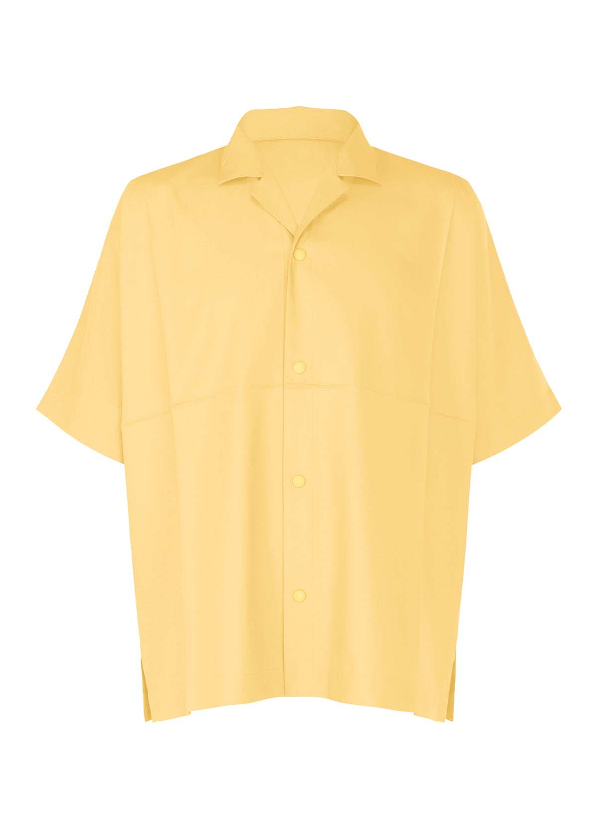 COMPACT SHIRT、メンズ_トップス_シャツ、イエロー