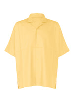 COMPACT SHIRT、メンズ_トップス_シャツ、イエロー