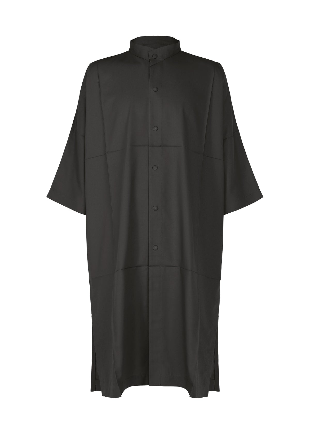 COMPACT SHIRT、メンズ_トップス_シャツ、ブラック