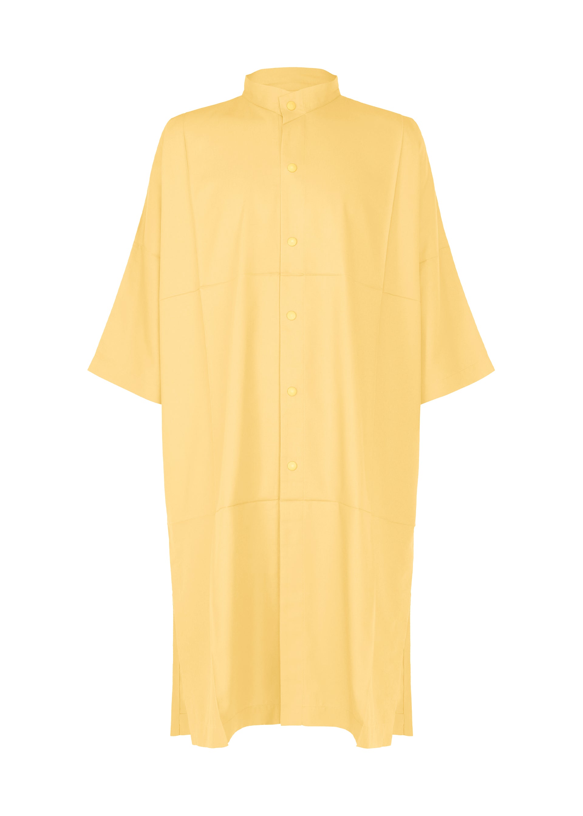 COMPACT SHIRT、メンズ_トップス_シャツ、イエロー