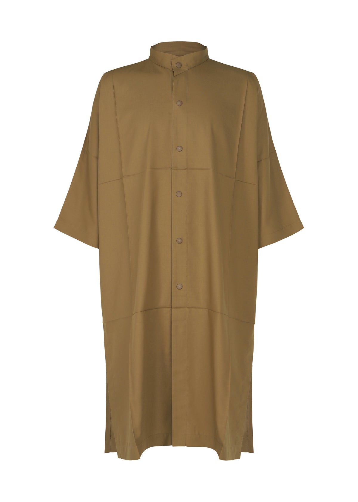 COMPACT SHIRT、メンズ_トップス_シャツ、カーキ