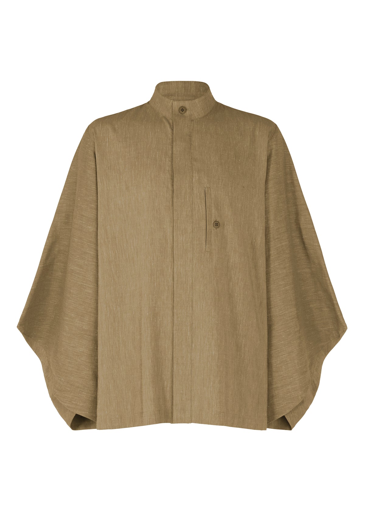 HYBRID SHIRT、メンズ_トップス_シャツ、カーキ
