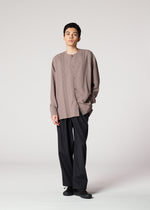 PLEATS SHIRT、メンズ_トップス_シャツ、着用画像4
