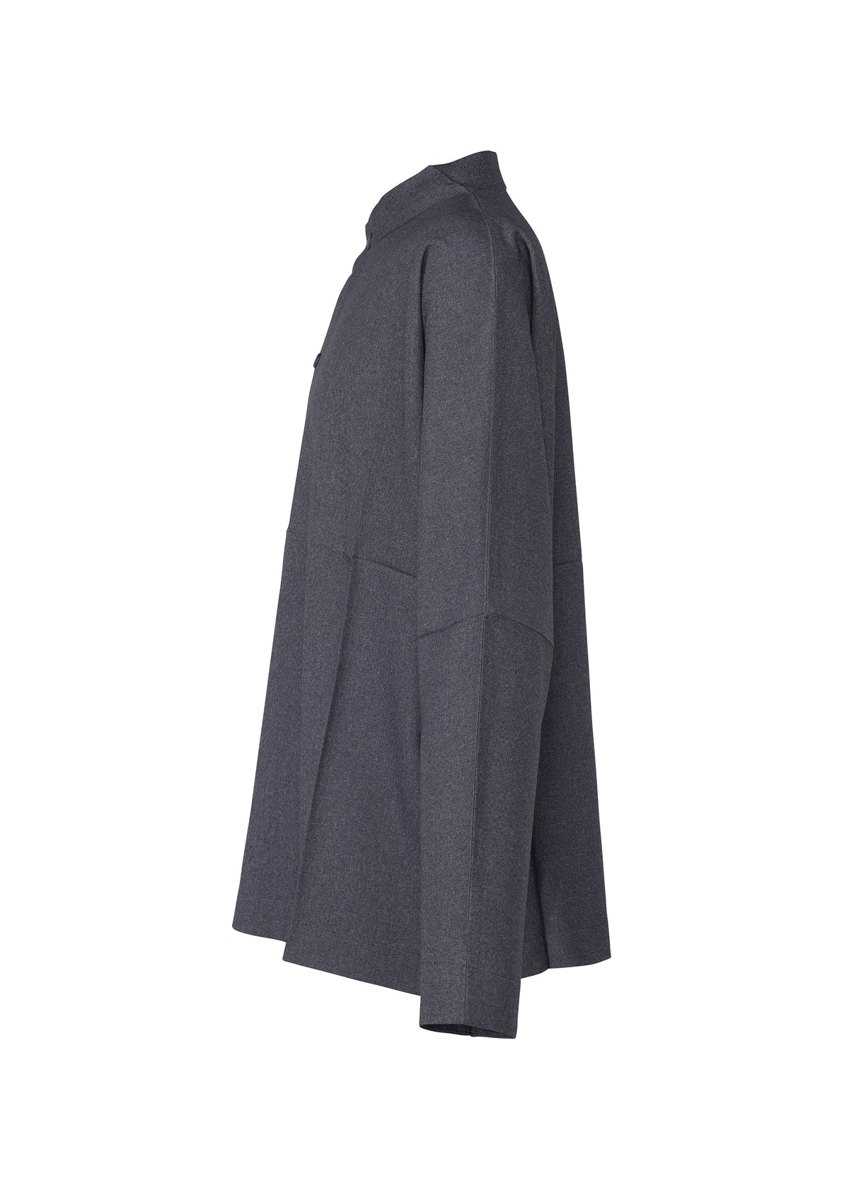WOOL LIKE COMPACT SHIRT、メンズ_トップス_シャツ、ディテール画像2