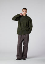 GEOMETRY JACQUARD SHIRT、メンズ_トップス_シャツ、着用画像4