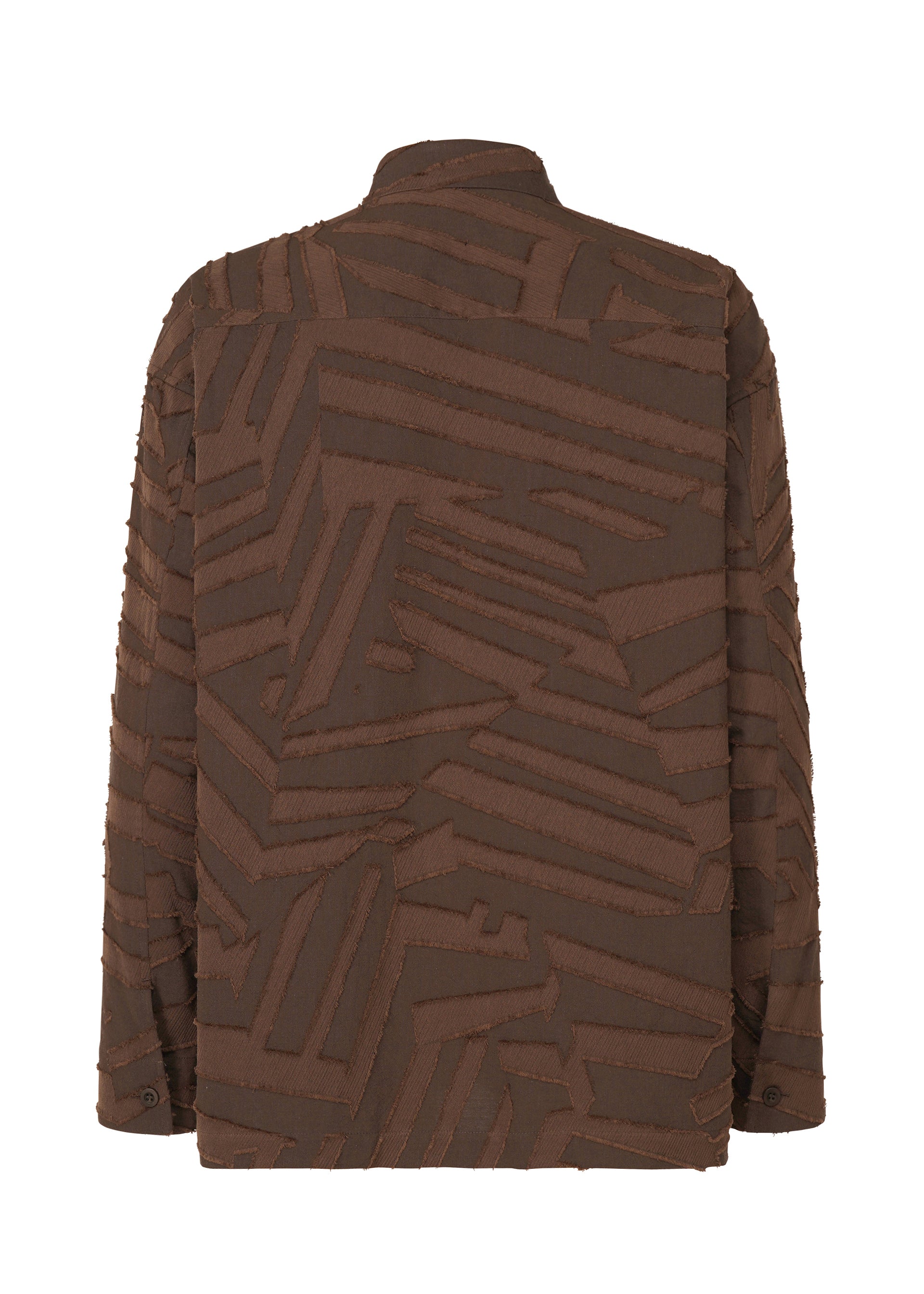 GEOMETRY JACQUARD SHIRT – isseymiyake.com