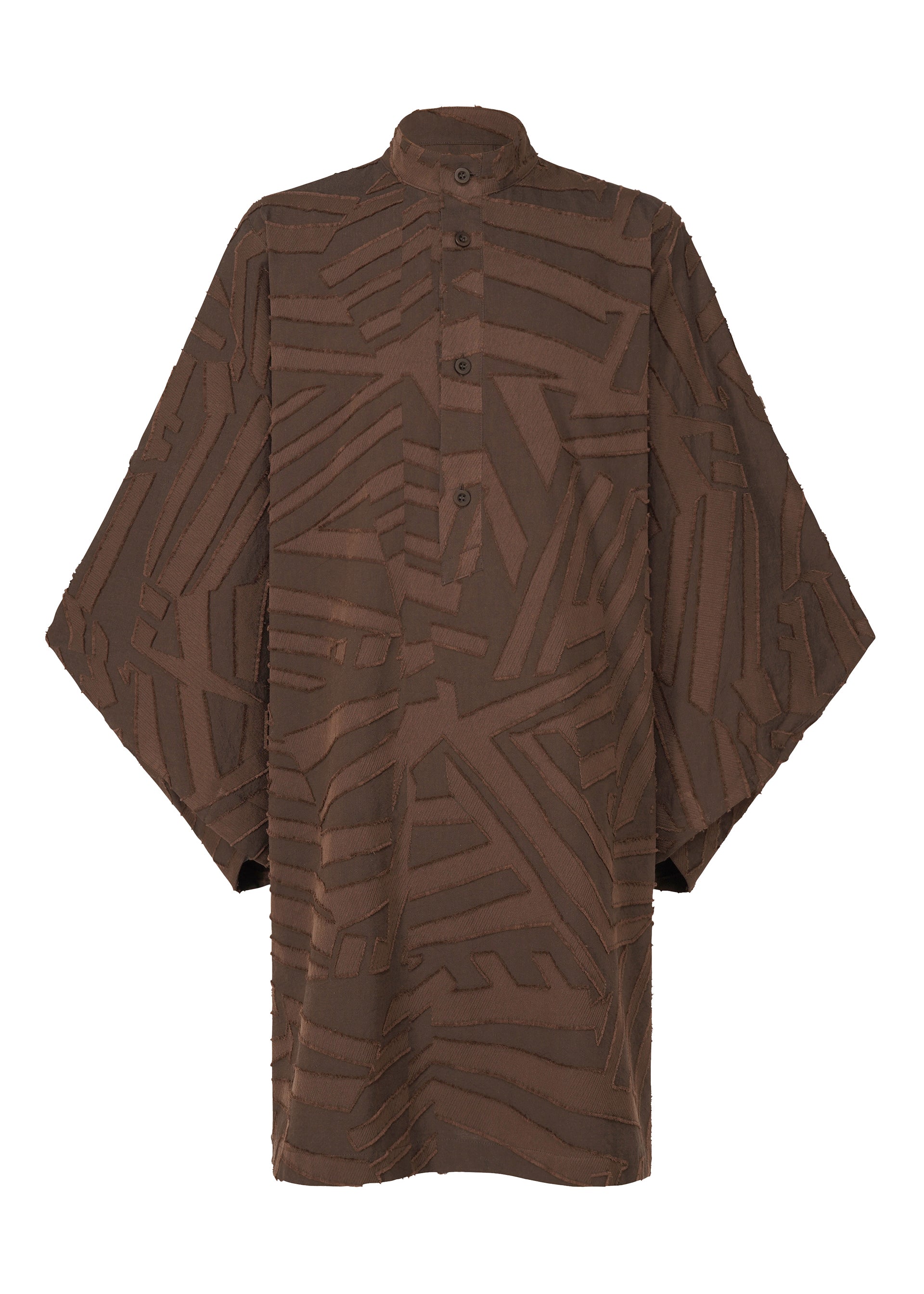 GEOMETRY JACQUARD SHIRT – isseymiyake.com