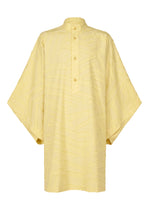 GEOMETRY JACQUARD SHIRT、メンズ_トップス_シャツ、イエロー