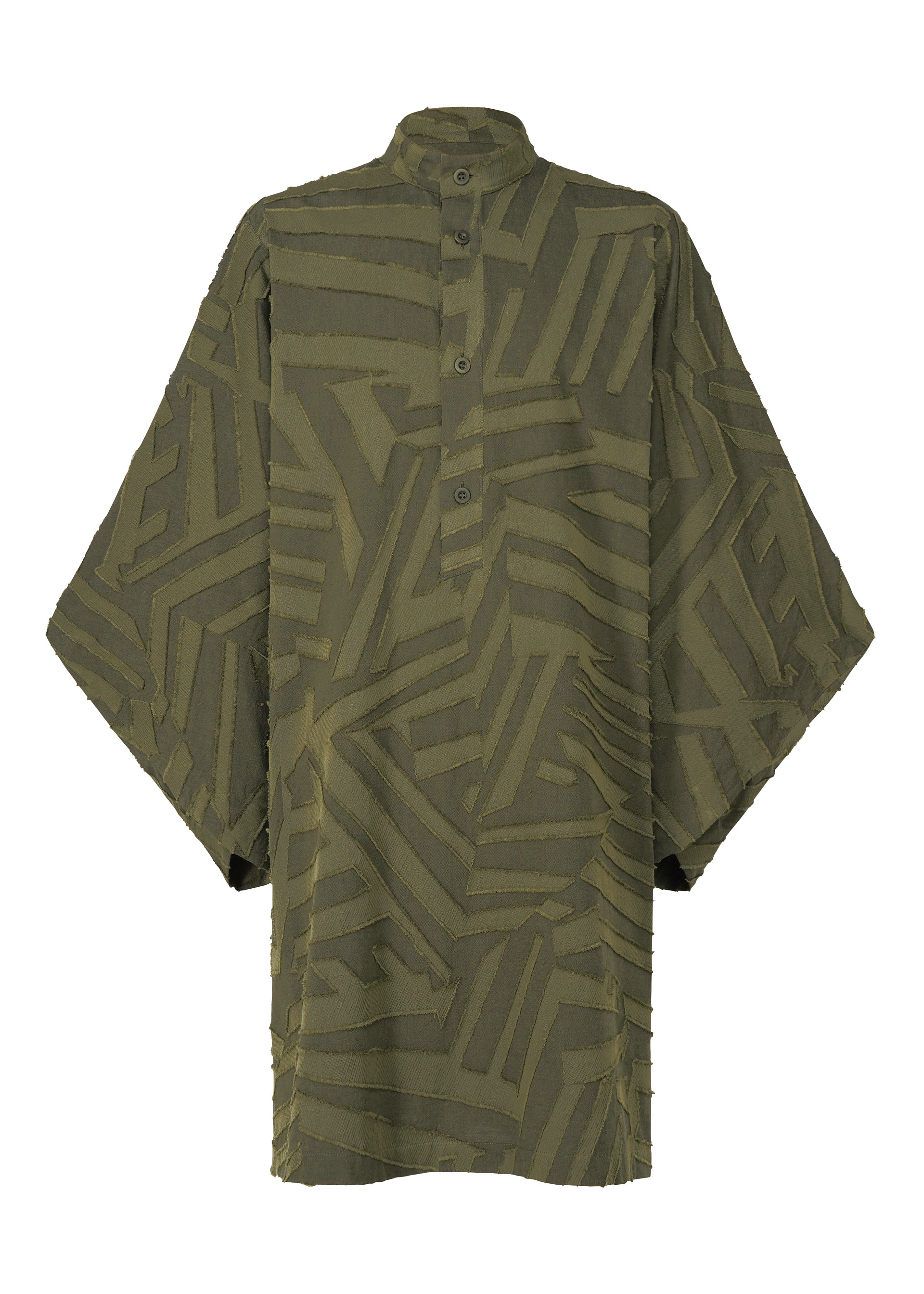 GEOMETRY JACQUARD SHIRT – isseymiyake.com