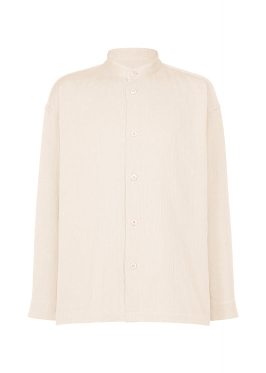 DOUBLE WEAVE CREPE、メンズ_トップス_シャツ、ホワイト