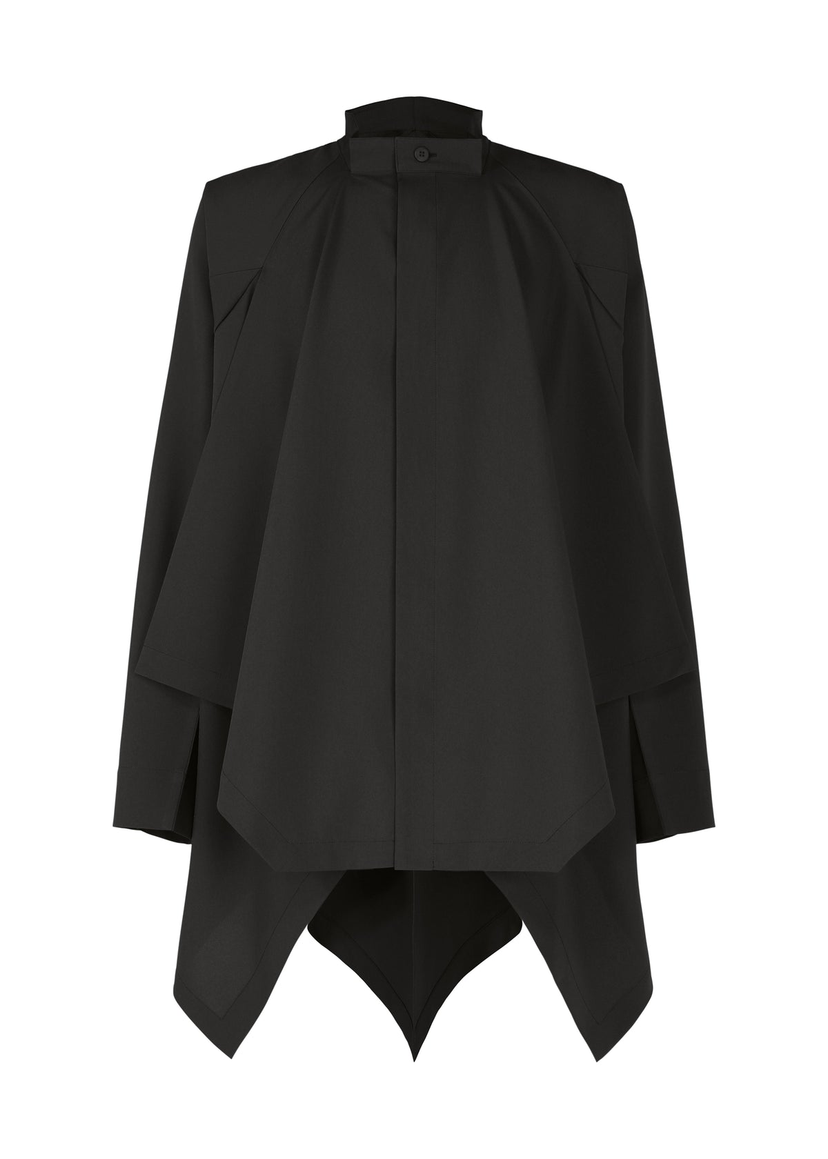 FLAT DRAPE、メンズ_トップス_シャツ、ブラック