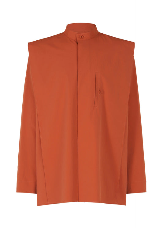 WALL SHIRT、メンズ_トップス_シャツ、レッド