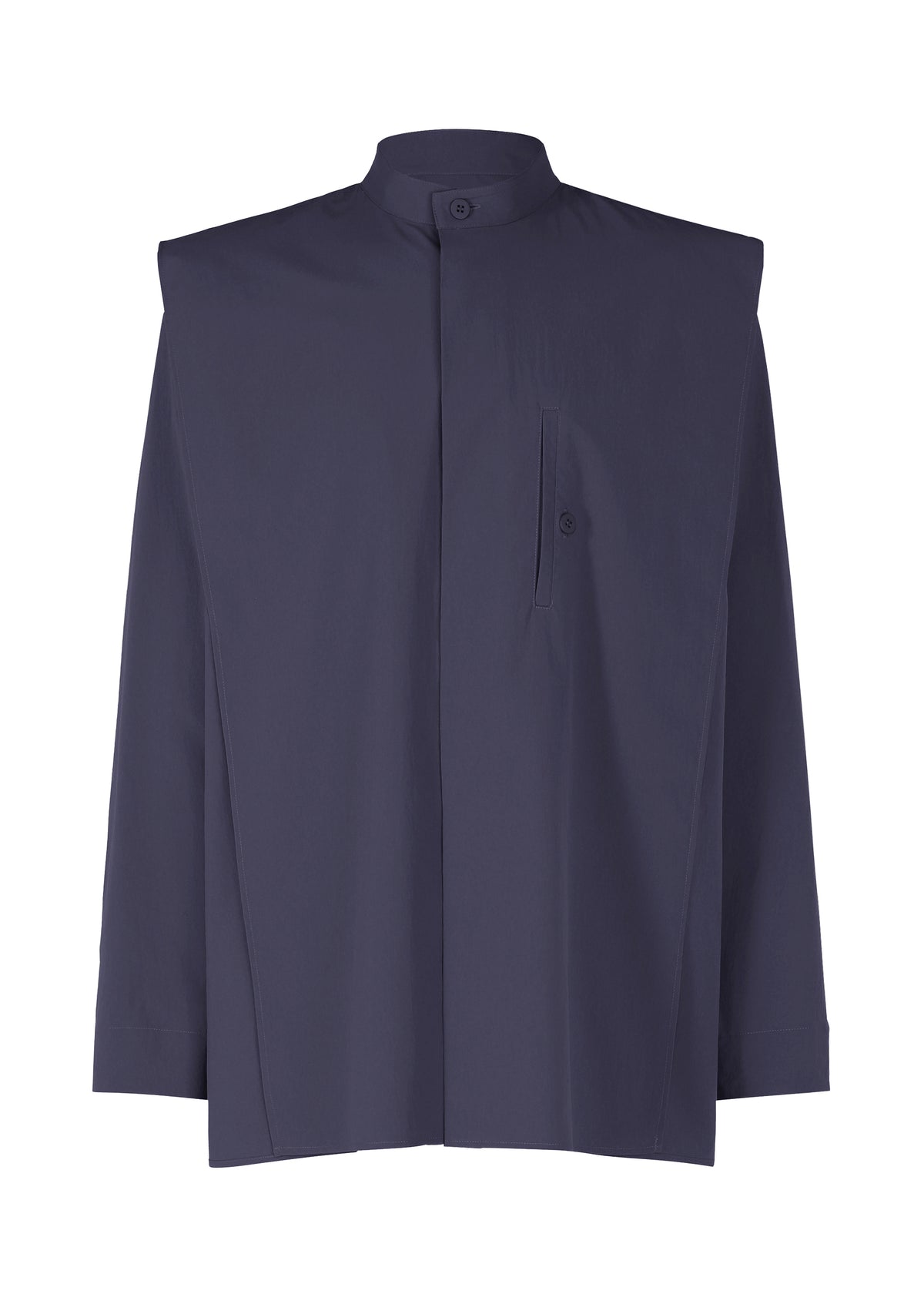 WALL SHIRT、メンズ_トップス_シャツ、ネイビー