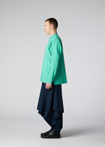 BIG PLEATS SHIRT、メンズ_トップス_シャツ、着用画像2