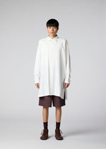 BIG PLEATS SHIRT、メンズ_トップス_シャツ、着用画像1
