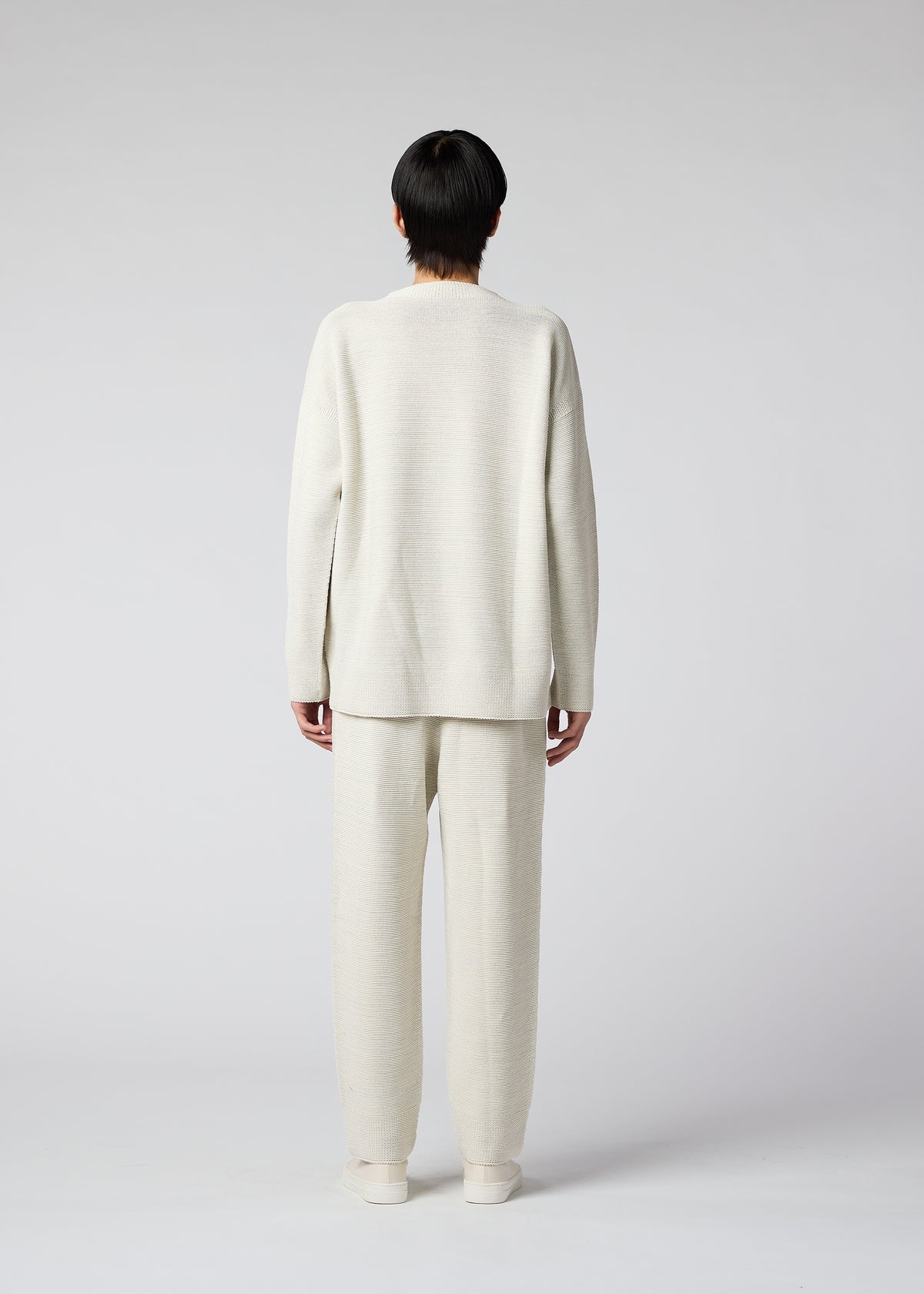 SEAMLESS WASHI KNIT、メンズ_トップス_トップ、着用画像3