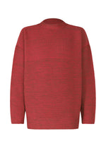 SEAMLESS WASHI KNIT、メンズ_トップス_トップ、パープル