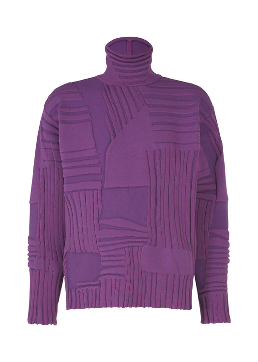 DEKOBOKO KNIT、メンズ_トップス_トップ、パープル