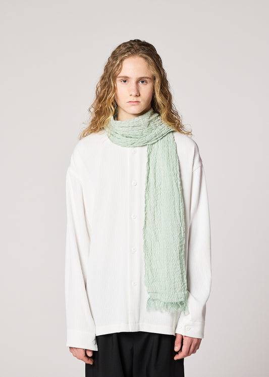 SHRINK BORDER STOLE、アクセサリー&その他_ストール、着用画像1