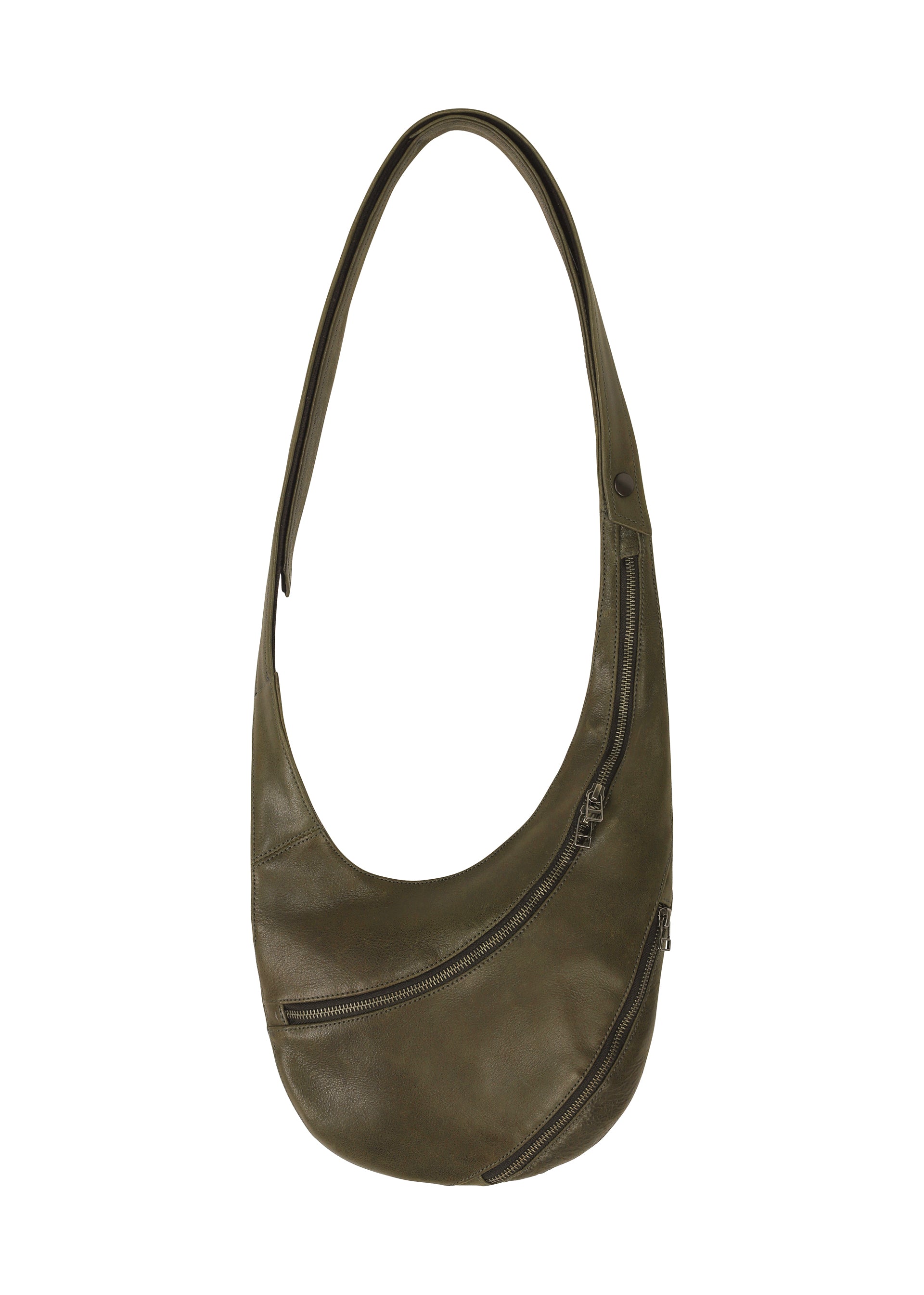 【ISSEY MIYAKE】レザー ボディバッグ・ウエストポーチ ヴィンテージ ab-lb030_1.jpg