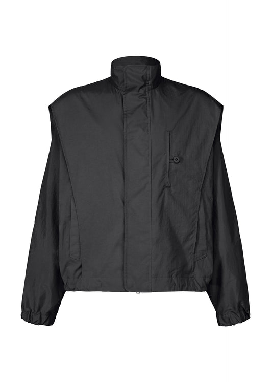 FISHING NET NYLON、メンズ_ジャケット&コート_ジャケット＆ブルゾン、ブラック