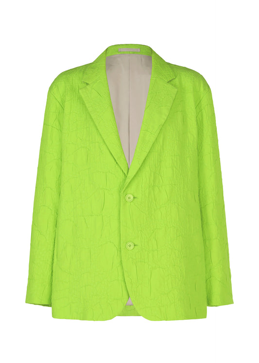 SHRINK JACQUARD、メンズ_ジャケット&コート_ジャケット＆ブルゾン、グリーン