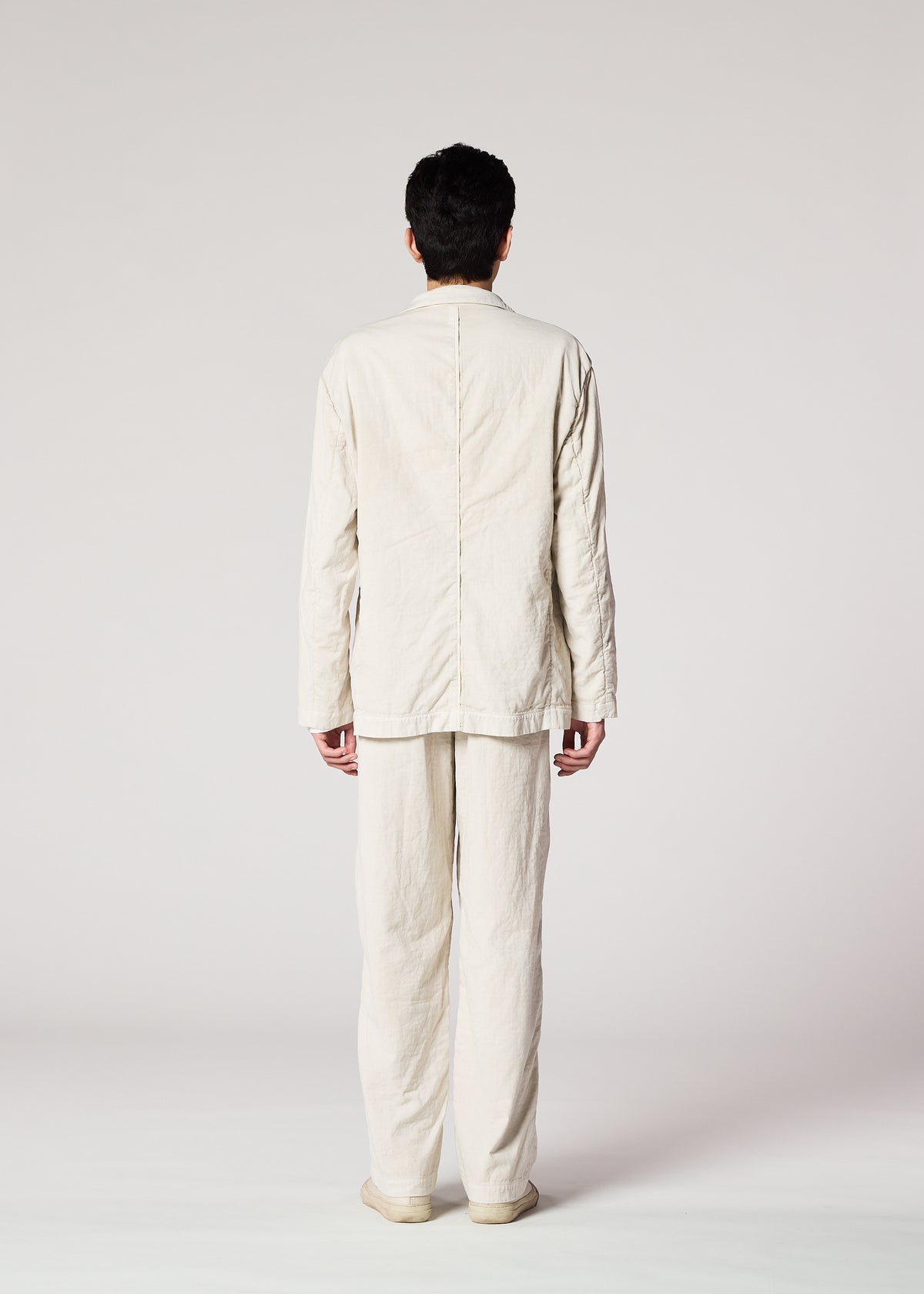 PIGMENT DOUBLE FACE COTTON、メンズ_パンツ、着用画像3