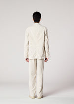 PIGMENT DOUBLE FACE COTTON、メンズ_パンツ、着用画像3