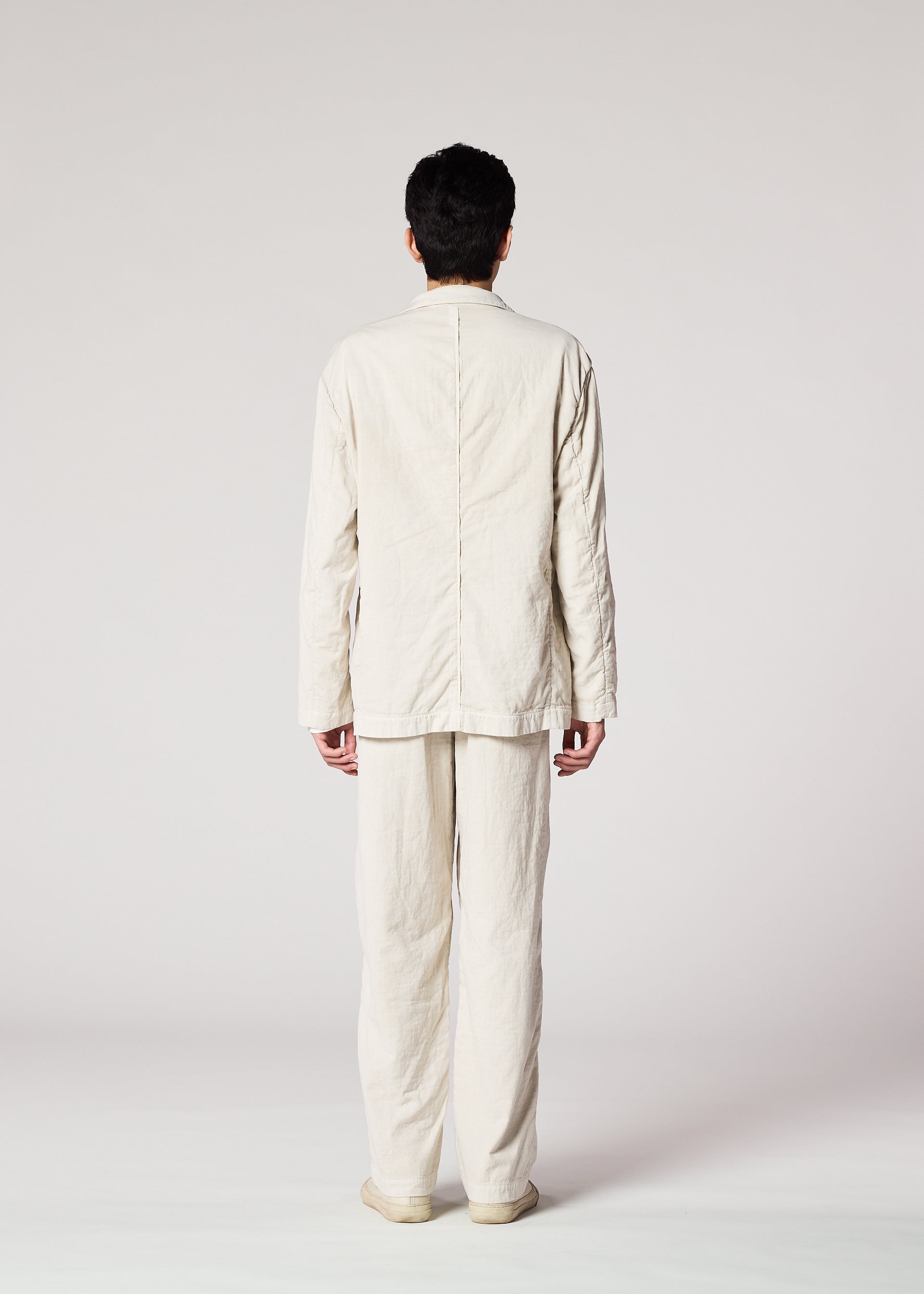 PIGMENT DOUBLE FACE COTTON、メンズ_パンツ、着用画像3