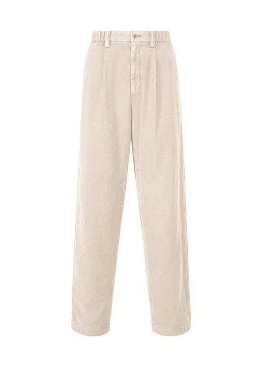 PIGMENT DOUBLE FACE COTTON、メンズ_パンツ、ベージュ