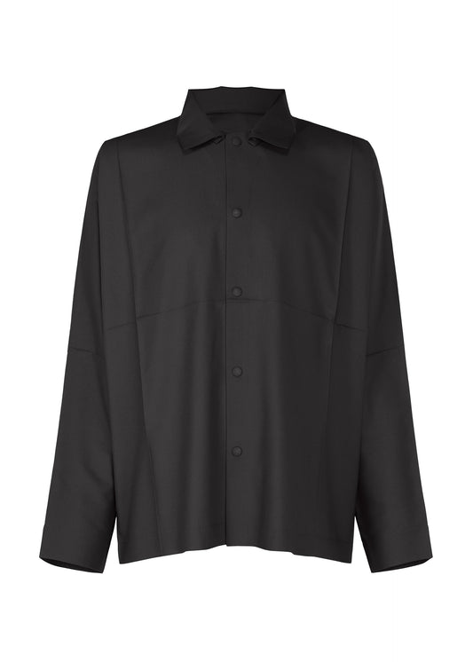 COMPACT SHIRT BLACK、メンズ_トップス_シャツ、ブラック