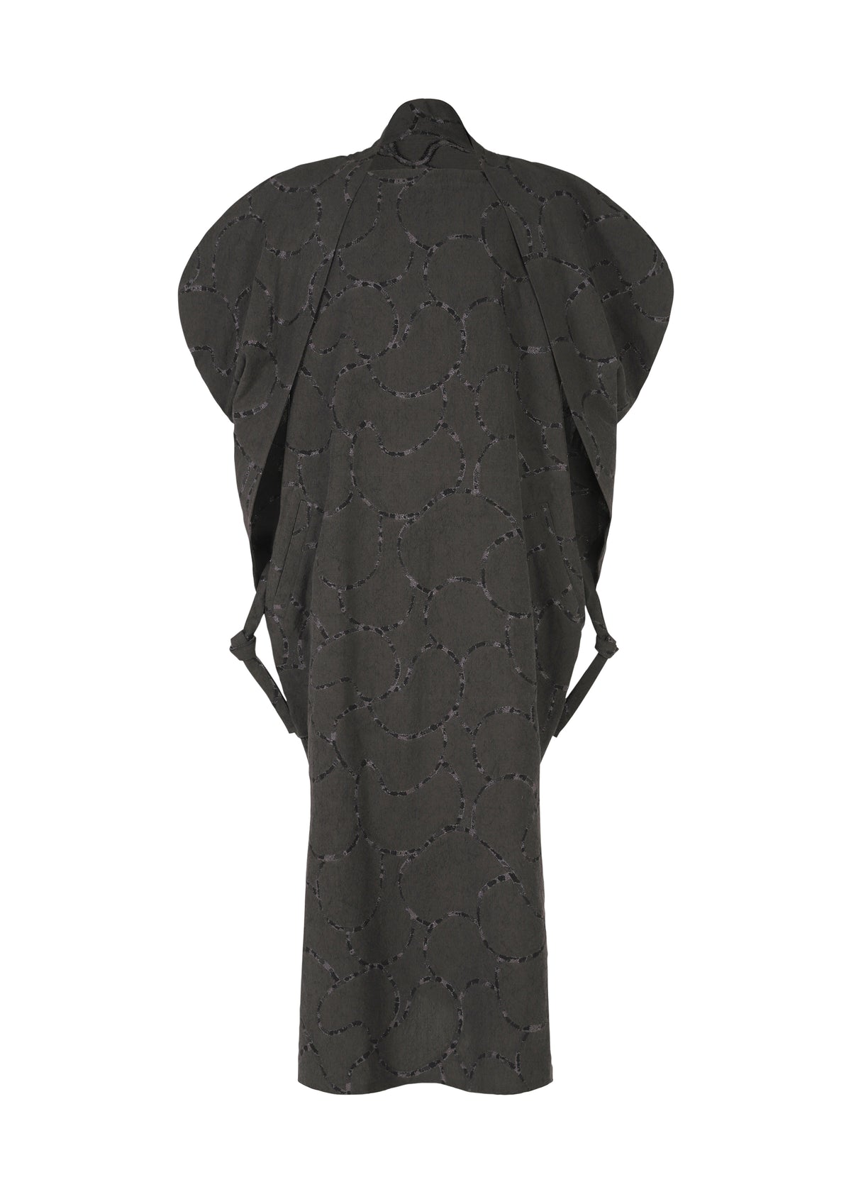 VASE JACQUARD SHIRT、メンズ_トップス_シャツ、ブラック