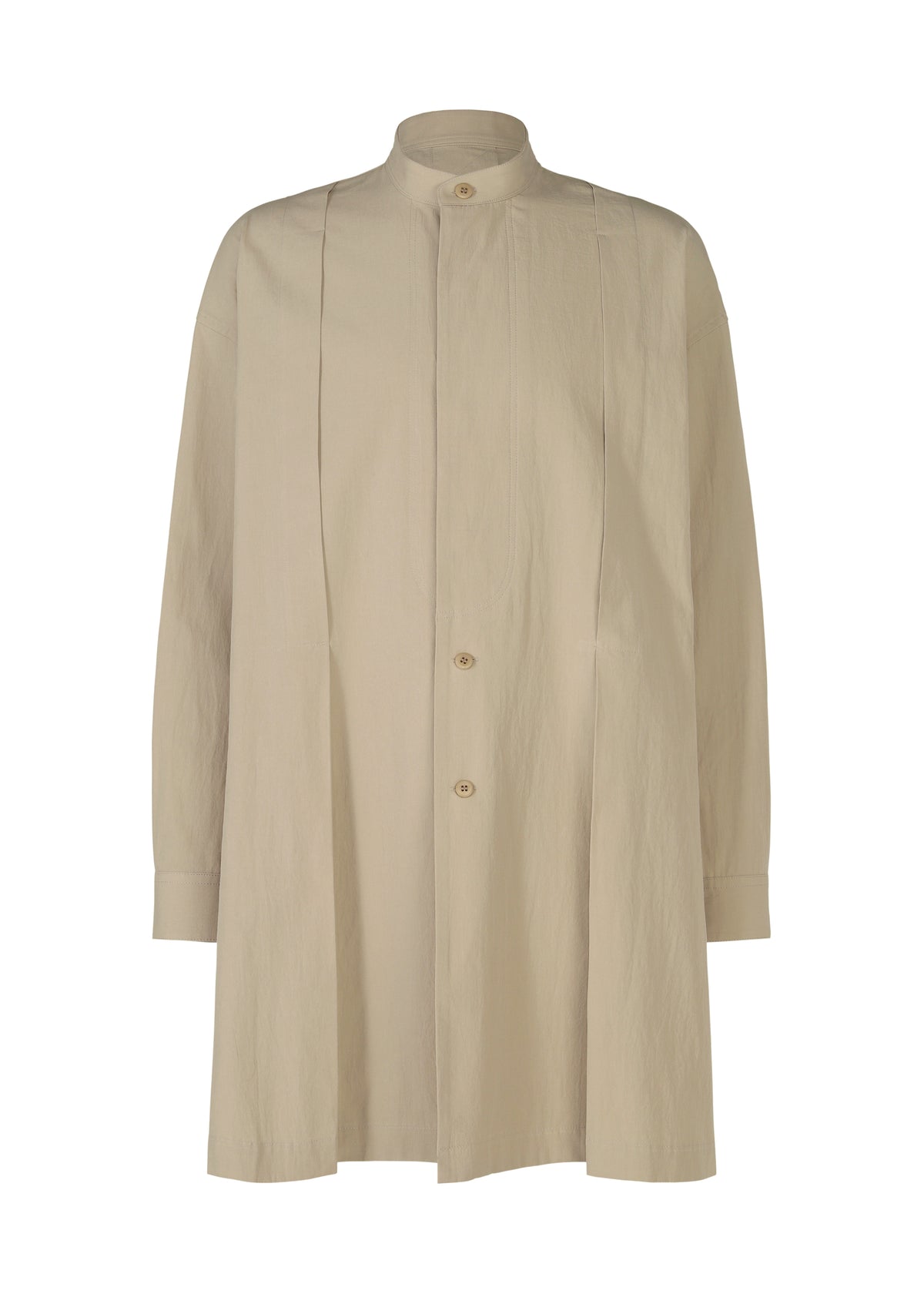 WHITE SHIRT、メンズ_トップス_シャツ、ベージュ