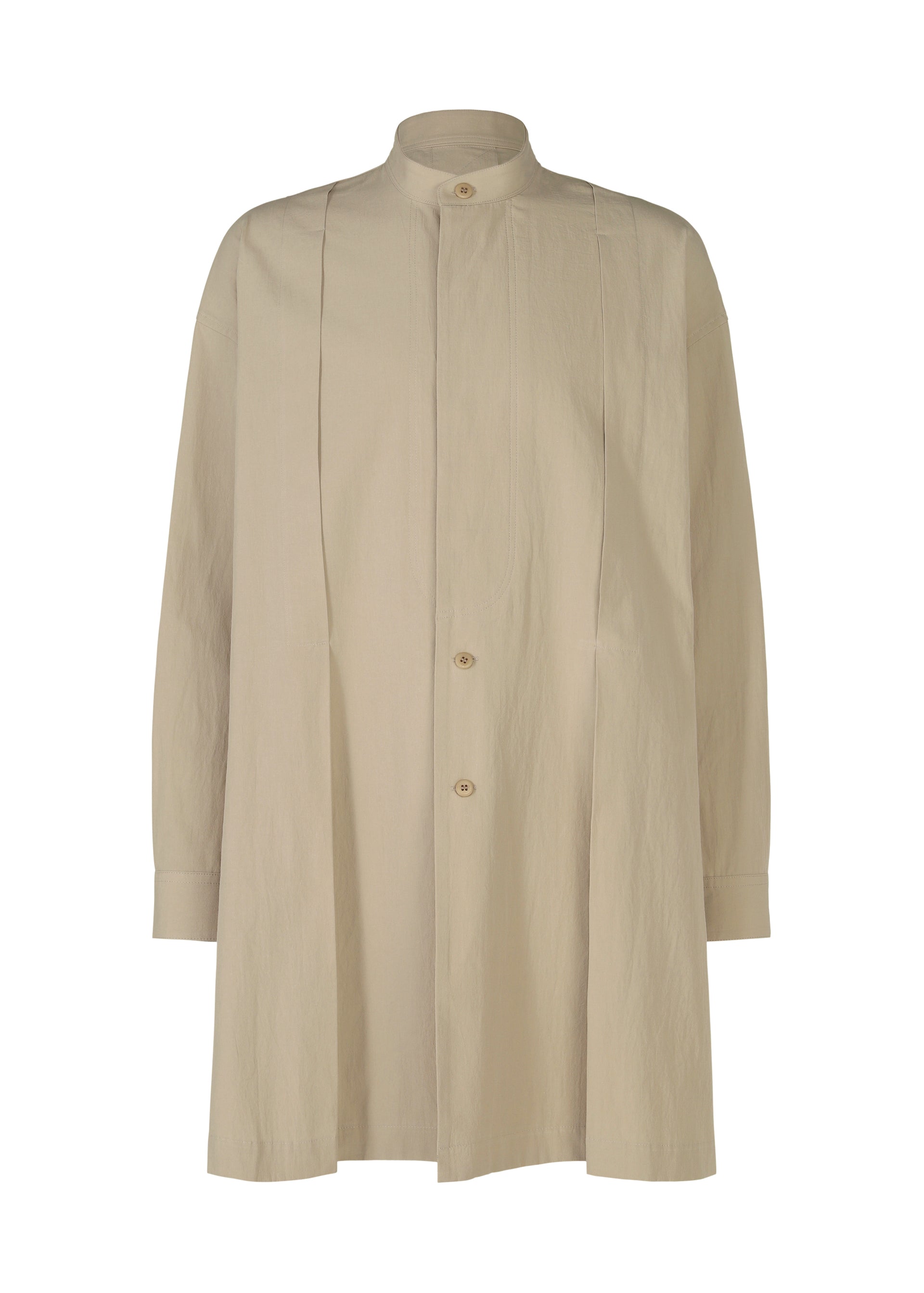 WHITE SHIRT、メンズ_トップス_シャツ、ベージュ