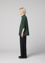 LINEN LIKE SHIRT、メンズ_トップス_シャツ、着用画像3
