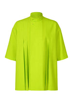 LINEN LIKE SHIRT、メンズ_トップス_シャツ、グリーン