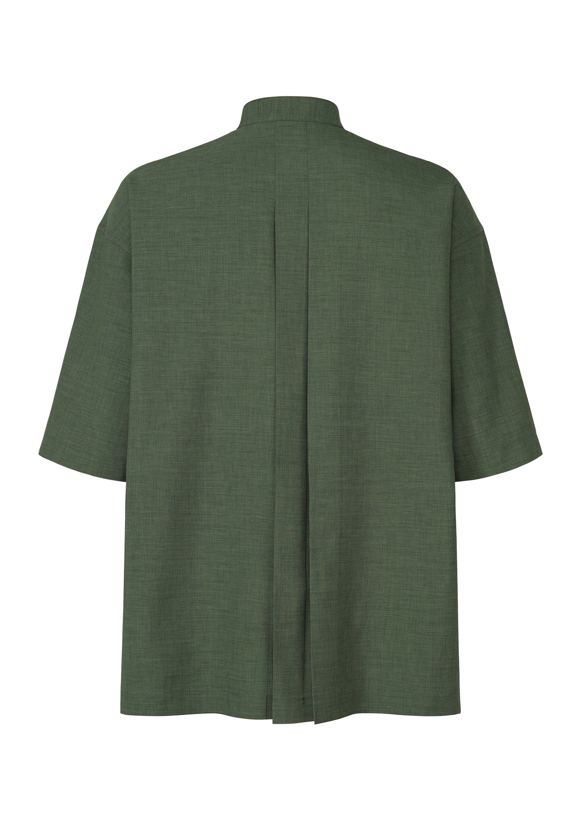 LINEN LIKE SHIRT、メンズ_トップス_シャツ、ディテール画像1