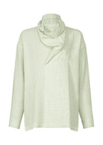 STRIPE LINEN SHRINK、メンズ_トップス_シャツ、カーキ