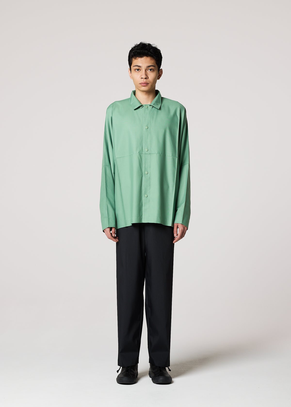 COMPACT SHIRT、メンズ_トップス_シャツ、着用画像1