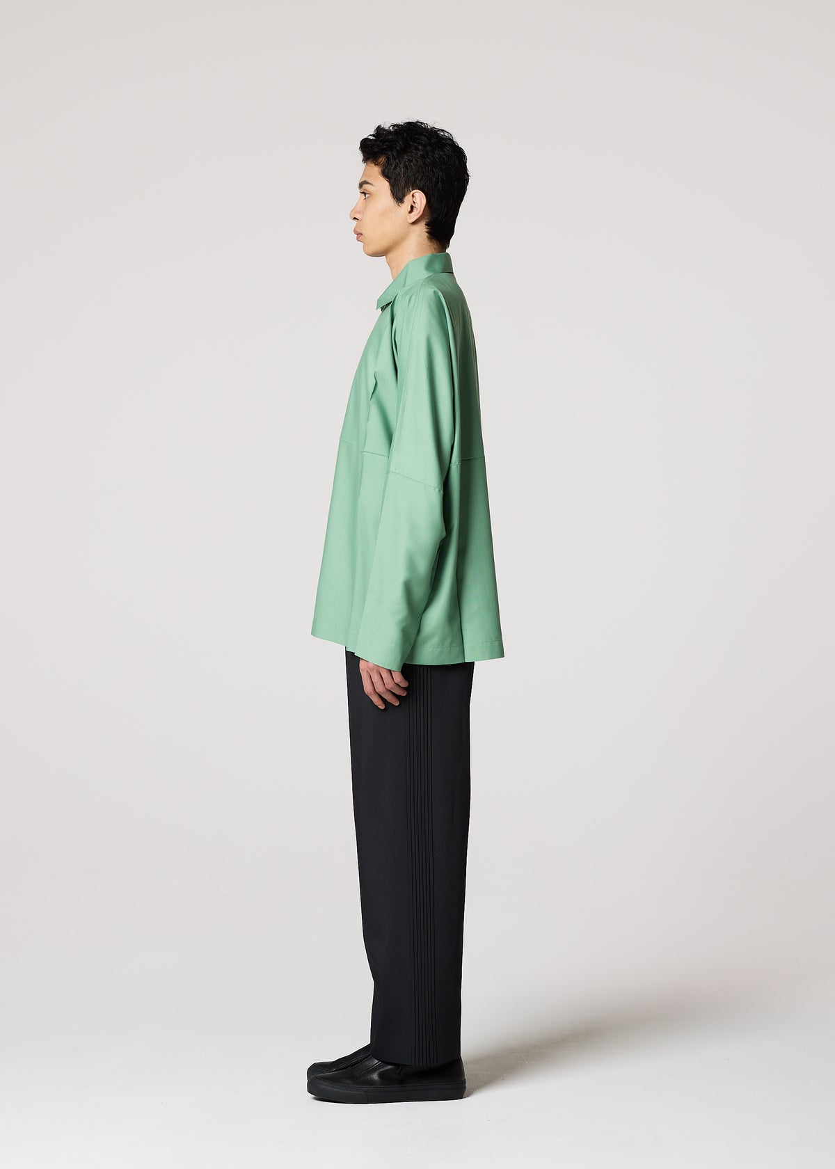 COMPACT SHIRT、メンズ_トップス_シャツ、着用画像2